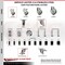 Service Caster 3 Inch 316SS Gray Poly Swivel 3/4 Inch Expanding Stem Caster Set Brake SCC SCC-SS316EX20S314-PPUB-TLB-34-4 - alternate 4